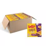 Oro Saiwa, Cereal Snack Prugna, Biscotti Morbidi ai Cereali con Farcitura alla Prugna