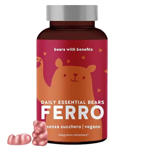 Bears with Benefits Orsetti gommosi al ferro, 45 pezzi