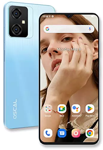 OSCAL C70 Smartphone, Telefono Cellulare 12GB RAM 128GB ROM 2TB Espandibile con 6