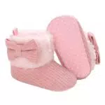 outfit spring Stivaletti Invernali per Neonato, Inverno Caldo Bambini Stivali da Neve Fondo Morbido Antiscivolo Cotone Piatto Pelliccia Calzino Bootie Regolabile Scarpe Primi Passi Bambina 0-18 Mesi