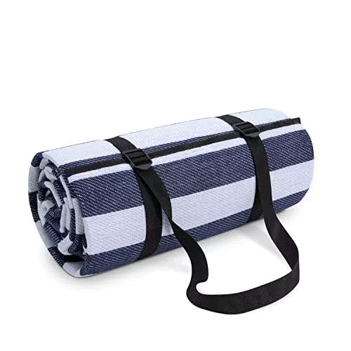 Paco Home Coperta Picnic Campeggio XXL Spiaggia Coperta Impermeabile Con Maniglia Leggera Compatta Portatile Isolante