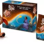 Pan di Stelle Gift Box, Idea Regalo con Peluche dal Film Disney Wish e Sacchetto di Biscotti Pan di Stelle 350g in Edizione Limitata