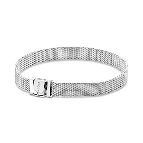 Pandora Bracciale con targhetta Donna argento - 597712-21