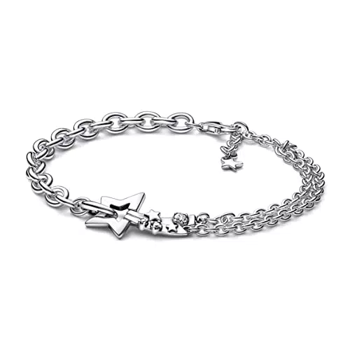 Pandora Bracciale Tennis con Pietra Rossa