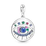 Pandora Me 799668C01 medaglione con occhio multicolore