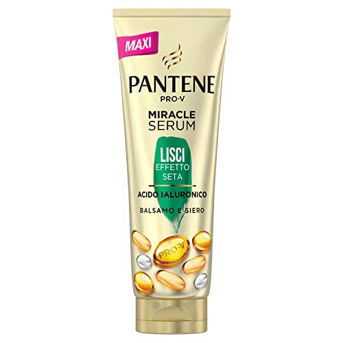 Pantene Pro-V Miracle Serum Lisci Effetto Seta, Trattamento Intensivo e Nutriente