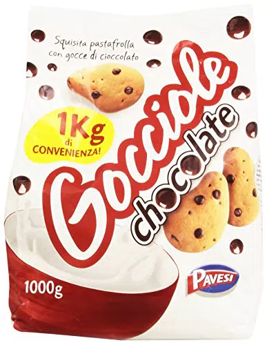 Pavesi - Gocciole Chocolate, Biscotti Frollini con Cioccolato