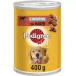 Pedigree in Gelatina con Manzo, Cibo Umido per Cani