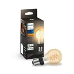PHILIPS Hue White Filament, Lampadina LED Smart a Filamento E27