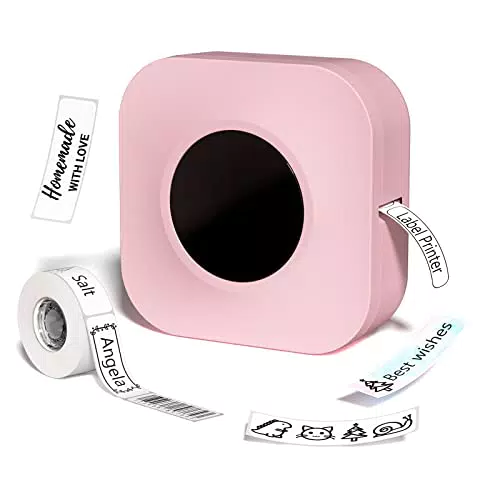 Phomemo Q30S Etichettatrice Etichette Adesive, Mini Stampante Etichette Termica