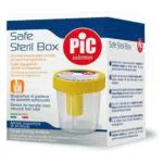 Pic Bicchierino Safe Steril Box Contenitore Urina Raccolta Sottovuoto da 100ml