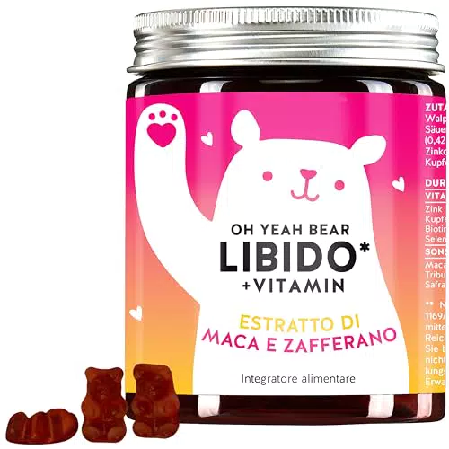 Più energia e vitalità - Booster della libido vegano con alte dosi di Maca