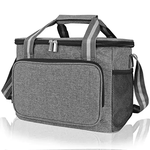 Pluworks Borsa Termica Porta Pranzo, Borsa Frigo con Tracolla Regolabile