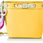 Pollini BORSA GRAINED PU GIALLO