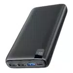 Power Bank 27000mAh Batteria Esterna: Hiluckey 22, 5W Ricarica Rapida Caricabatteria Portatile con Display Digitale LED e 4 Porte per Smartphone Tablets