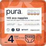 Pura Pannolini ecologici per bambini taglia 4 5 x 29 per confezione