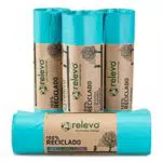 Relevo Sacchi Spazzatura 100% riciclati, 20 litri, 60 unità