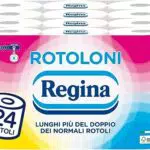 Rotoloni Regina - 24 Maxi Rotoli di Carta Igienica 100% Certificata FSC