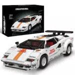 SDXFUWA 10045 MOC Engineering Car Model, Creativity Technology Sports Car Convertible Car Model Car Kit