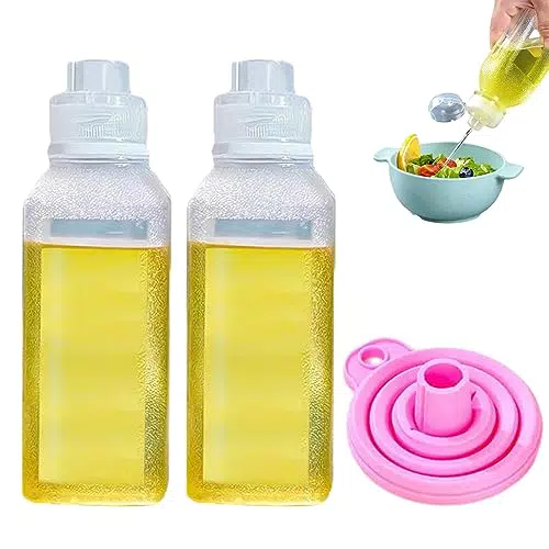 Set di condimenti per barattoli di olio, bottiglia di plastica da spremere