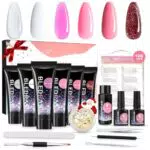 Set di allungamento Delle Unghie con 6 Colori e tip