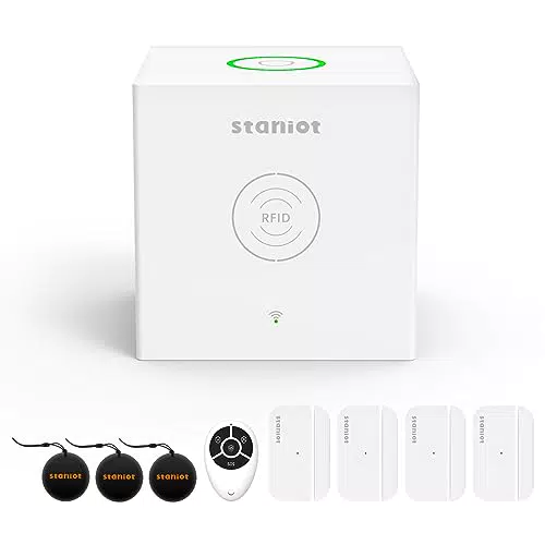 sistema di allarme WiFi staniot, sistema di sicurezza domestica SecCube 3 per appartamento