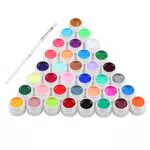 Smalti Semipermanenti Unghie, Gel colorati UV - 36 colori Kit smalto gel per unghie