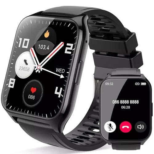 Orologio Smartwatch con Sonno/Cardiofrequenzimetro, Nero