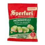 Sperlari - Torroncini Morbidelli Teneri con Pistacchi e Mandorle Ricoperti