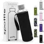 spottle borraccia in vetro con coperchio in neoprene da 500ml