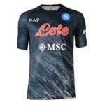 SSC Napoli Uomo T-Shirt, Blu Navy