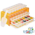Stampo Ghiaccio Silicone, Con Secchiello per il Ghiaccio e Paletta per il Ghiaccio