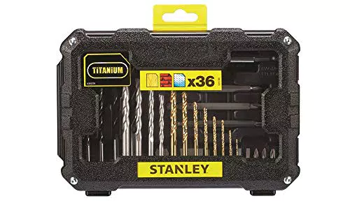 STANLEY STA7222-XJ Set di 36 pezzi per foratura e avvitamento