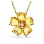 Swarovski Florere Collana Pendente, con Cristalli e Zirconia Swarovski