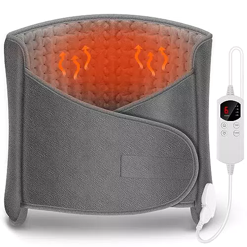 Termoforo Elettrico, Arlierss Termoforo Lombare con Fissaggio