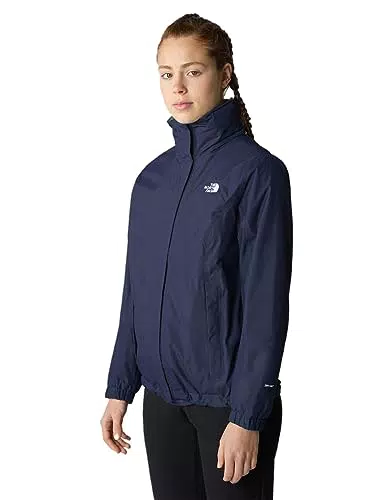 The North Face - Giacca da Donna Resolve - Giacca da Trekking Impermeabile e Traspirante - Summit Navy -