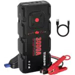 TISHOW Avviatore Emergenza per Auto, Avviatore Batteria Auto 3000A