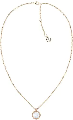 Tommy Hilfiger Jewelry Collana da Donna Oro Rosso - 2780657