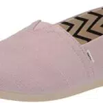 TOMS Alpargata Heritage Canvas, Mocassino basso Donna, 37, lilla