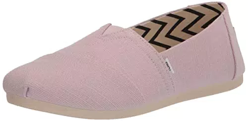 TOMS Alpargata Heritage Canvas, Mocassino basso Donna, 37, lilla