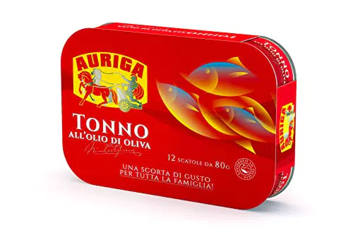 Tonno all'olio di oliva Auriga 80grx12