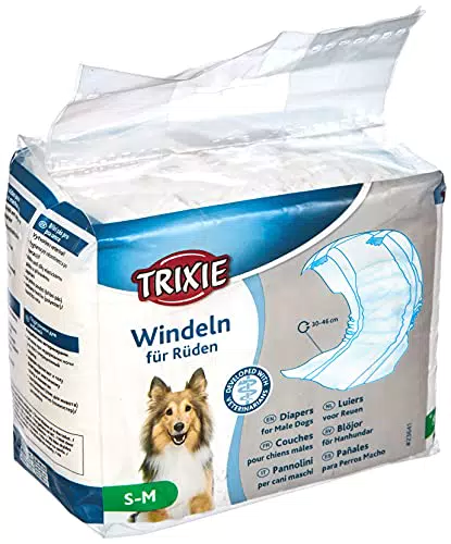 Trixie Trixie - Pannolini a Fascia per Cani Maschi Confezione