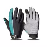 Urban Prime Long Gel-Padded Gloves Teal Green - Summer Version - Guanti da ciclismo estivi