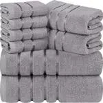 Utopia Towels - Set di Asciugamani di Lusso da 8 Pezzi