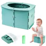 Vasino pieghevole portatile per bambini, vasino per WC