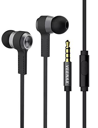 VEENAX M6 Auricolari con Filo, Cuffie In Ear con Cavo