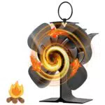 Ventilatore Per Stufa a Legna, Carastek Ventola per Stufa a Legna