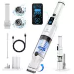 VICSONIC LED Aspirapolvere Auto 13KPa Aspirapolvere Portatile Disponibile per 20 Minuti