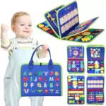 Victop Busy Board per Bambini, Giochi Montessori 1 2 3 4