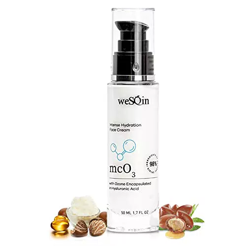 weSQin Crema Viso Antietà Naturale, Idratazione Profonda
